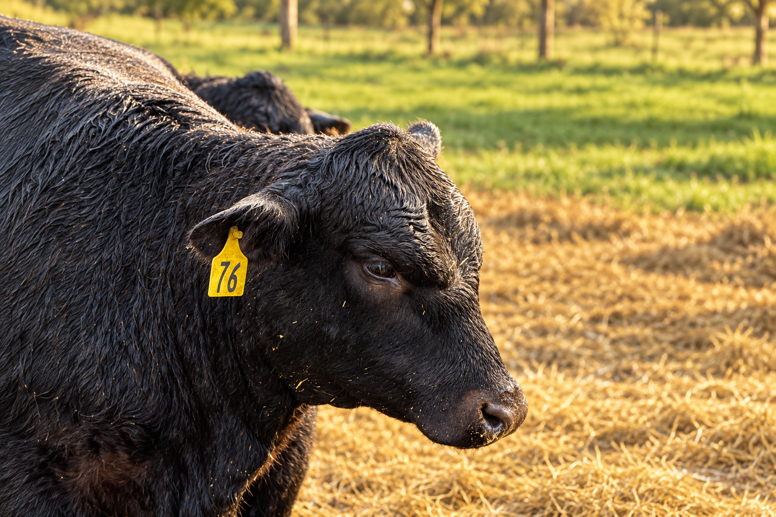 Cattle on the Sladek ranch